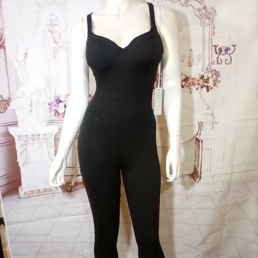 New - Iris - Jumpsuit -Sexy Bodycon Style - Picture 3 of 6